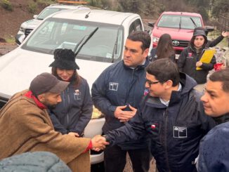Familias de Punilla reciben apoyo del Bono de Recuperación tras daños por sistema frontal.