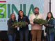 Entrega de plantas de frutilla variedad Albion a agricultores locales por parte del INIA en el Maule
